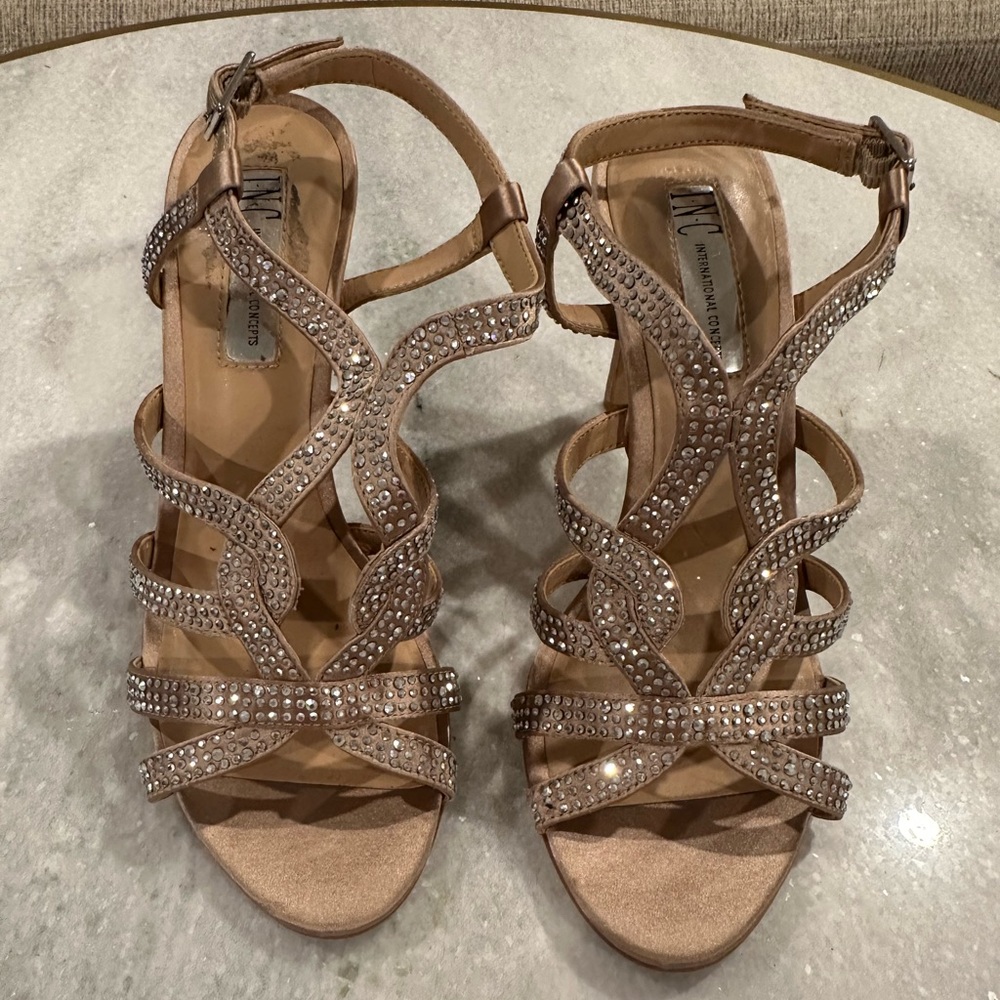 Gently Worn INC Sparkly Heels
